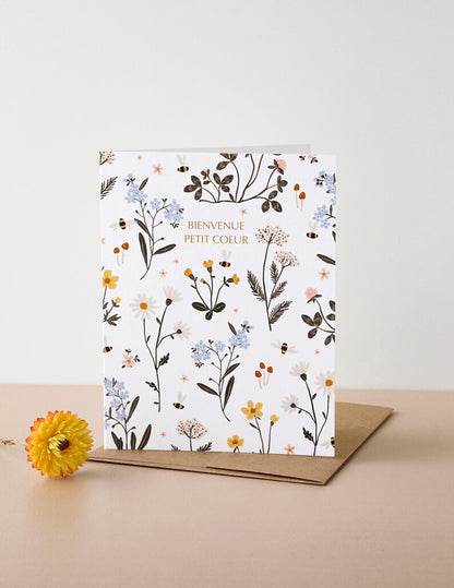 Carte Jardin floral ~ Joannie Houle | Papier fleuri co.